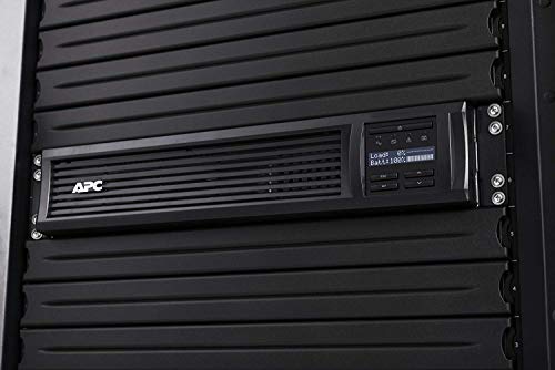 APC 1000VA Smart UPS with SmartConnect, SMT1000RM2UC Rack Mount UPS Battery Backup & UPS 1000VA UPS Battery Backup and Surge Protector, BX1000M Backup Battery Power Supply, AVR