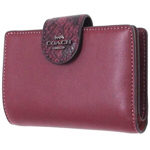 coach medium corner zip wallet in colorblock style no. cb866