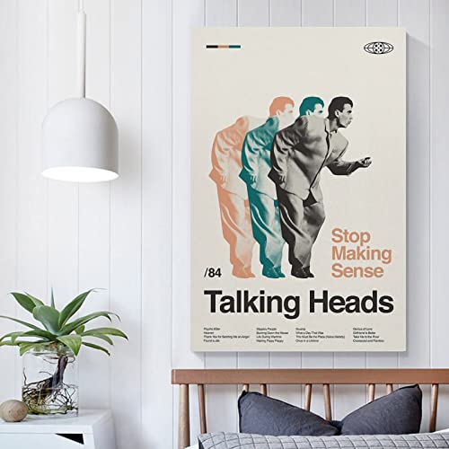 ARVACY Talking Heads Stop Making Sense Canvas Poster Wall Decorative Art Painting Living Room Bedroom Decoration Gift Unframe-style12x18inch(30x45cm)