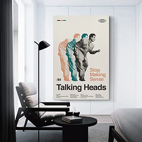 ARVACY Talking Heads Stop Making Sense Canvas Poster Wall Decorative Art Painting Living Room Bedroom Decoration Gift Unframe-style12x18inch(30x45cm)