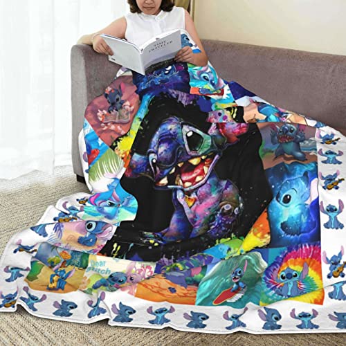 Ultra-Soft Micro Fleece Blanket Microfiber Throw Blankets for Couch Sofa Bed (50"X40")