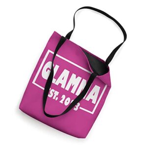 Glamma Est 2023 Pregnancy Announcement for Family Matching Tote Bag