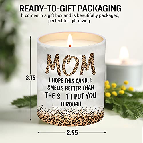 Gifts for Mom from Daughter, Son - Mom Gifts from Daughters, Sons - Mothers Day Gifts for Mom, Women, Wife, Her - Birthday Gifts for Mom, Mom Birthday Gifts, Mother Birthday Gifts 10Oz Lavender Candle