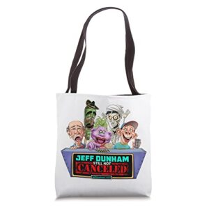 official still not canceled tour tote bag