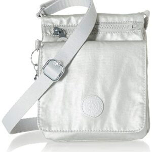 Kipling Women's New Eldorado Minibag, Lightweight Crossbody, Travel Bag, Bright Metallic