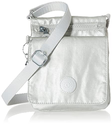 Kipling Women's New Eldorado Minibag, Lightweight Crossbody, Travel Bag, Bright Metallic