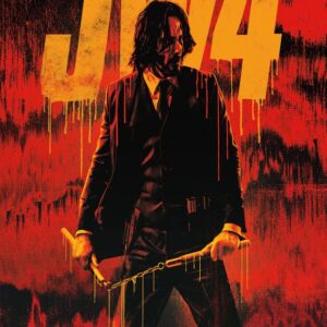 John Wick Chapter 4 Keanu Reeves Movie Poster Canvas Art Poster and Wall Art Picture Print Modern Family Bedroom Decor Posters 24x36 Inches