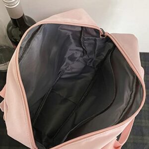 Obosoyo Kawaii Backpack Tote Bag Aesthetic with Accessories Crossbody Bags for Women Shoulder bag School Bag Cute