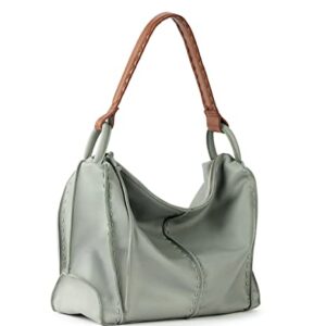 The Sak Los Feliz Hobo in Leather, Lined, Roomy Shoulder Purse, Meadow