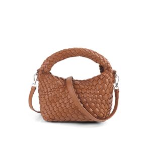 efilra woven handbag (brown)