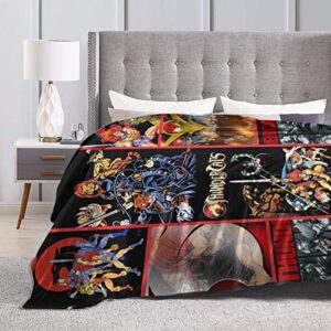 ainehania Throw Blanket Ultra Soft Velvet Blanket Lightweight Bed Blanket Quilt Durable Home Decor Fleece Blanket Sofa Blanket Luxurious Carpet, Black, 50''x40''