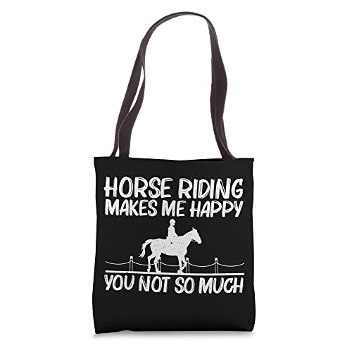 Cool Horse Riding For Men Women Equestrian Horseback Riding Tote Bag