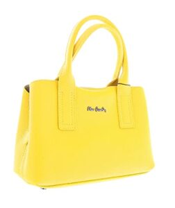 pierre cardin yellow leather for womens