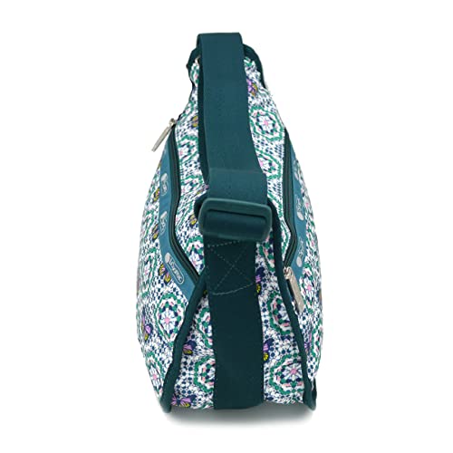 LeSportsac Classic Hobo Crossbody Handbag in Butterfly Mosaic