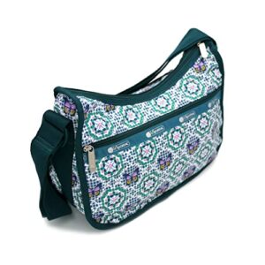 LeSportsac Classic Hobo Crossbody Handbag in Butterfly Mosaic