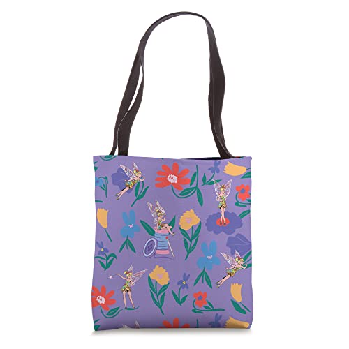 Disney Princess Tinker Bell Flowers and Fairy Magic Tote Bag
