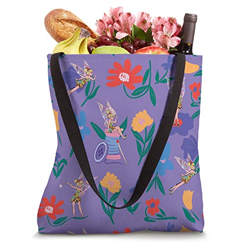 Disney Princess Tinker Bell Flowers and Fairy Magic Tote Bag