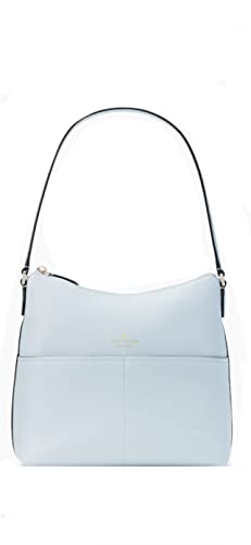 Kate Spade Bailey Textured Leather Shoulder Bag Purse Handbag (Frosty sky)