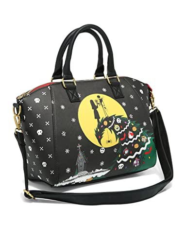 Loungefly The Nightmare Before Christmas Holiday Hill Satchel Bag