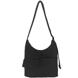 crossbody bags for women canvas tote bag large hobo bag with multiple pockets handbags adjustable messenger shoulder bag