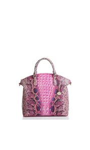 brahmin pink cobra ombre melbourne large duxbury satchel