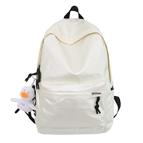 DINGZZ Waterproof Backpack Women Multi-Pocket Book Bag College Girls Lovely School Bag (Color : E, Size : 31 * 14 * 45CM)