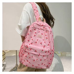 dingzz waterproof nylon women backpack travel bag cute schoolbag for high school teenage girls (color : e, size : 31 * 11 * 41cm)
