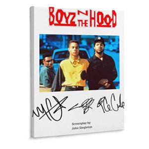 Posters & Prints Movie Posters Boyz N The Hood Art Prints (3) Wall Posters Wall Art Paintings Canvas Wall Decor Home Decor Living Room Decor Aesthetic 12x16inch(30x40cm) Frame-Style