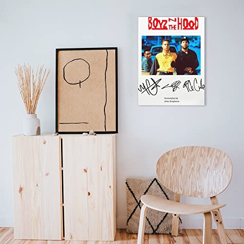 Posters & Prints Movie Posters Boyz N The Hood Art Prints (3) Wall Posters Wall Art Paintings Canvas Wall Decor Home Decor Living Room Decor Aesthetic 12x16inch(30x40cm) Frame-Style