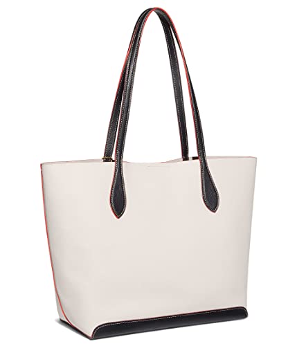 COACH Color-Block Kia Tote Chalk Multi One Size