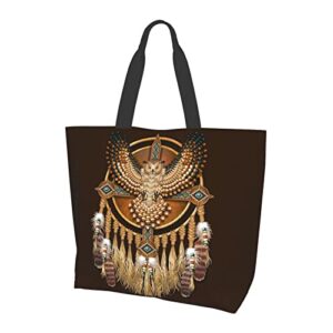 gelxicu native american shoulder tote bags indian casual bag native shoulder shopping handbag grocery bags