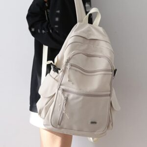 DINGZZ Waterproof Nylon Women's Backpack Durable Travel Rucksack Schoolbag Backpacks for Teenage Girls (Color : D, Size : 31 * 17 * 45CM)