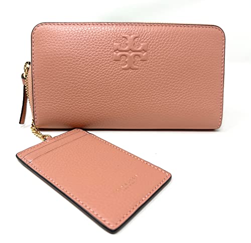 Tory Burch Thea Women's Continental Wallet (Pink Moon)