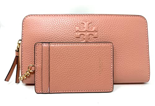 Tory Burch Thea Women's Continental Wallet (Pink Moon)