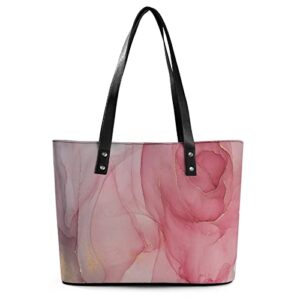 womens handbag foil leather tote bag top handle satchel bags for lady