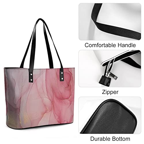 Womens Handbag Foil Leather Tote Bag Top Handle Satchel Bags For Lady