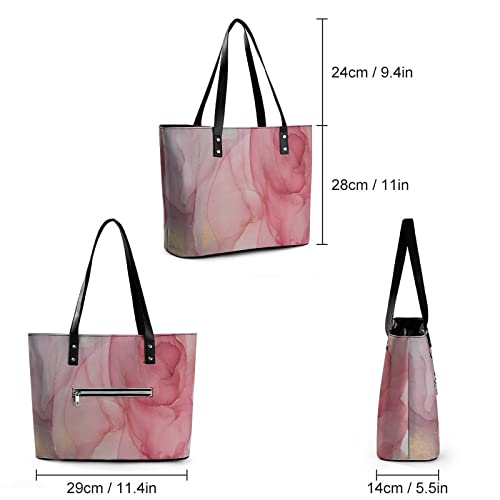 Womens Handbag Foil Leather Tote Bag Top Handle Satchel Bags For Lady