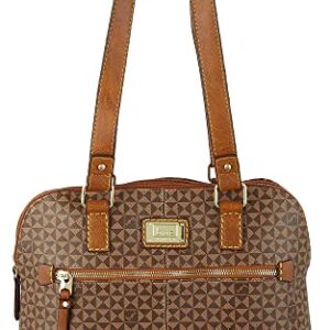 b.o.c. BOC Oakfield Signature EastWest Satchel SaddleSaddle