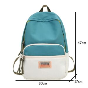 DINGZZ Backpack Fashion Women Backpack College School Backpack Travel Teenage Girls Bag (Color : D, Size : 30 * 17 * 47CM)