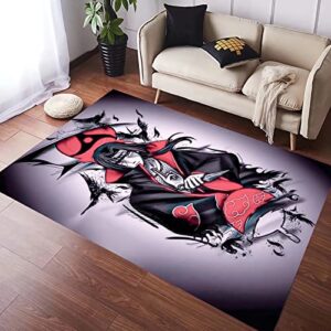 Anime Rugs Thickened Locking Edge Large Size Rug Bedroom Non-Slip Carpet Living Room Rugs Living Room Kitchen Hallway Bedroom Soft Machine Washable Floor Carpet 48x72 inch 22