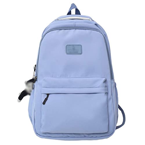 DINGZZ Fashion Women Backpack Waterproof Nylon Student Book Bag School Backpacks for Teenager (Color : D, Size : 31 * 20 * 46CM)