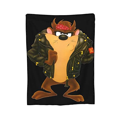 Taz-Mania Blanket Super Soft Throw Blankets for Sofa Bedding Living Kids Adults 50"X40" Inch