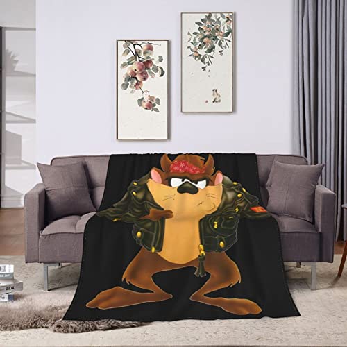 Taz-Mania Blanket Super Soft Throw Blankets for Sofa Bedding Living Kids Adults 50"X40" Inch