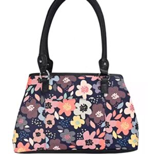 Lily Bloom Maggie Satchel Handbag (Pop Art Posy)