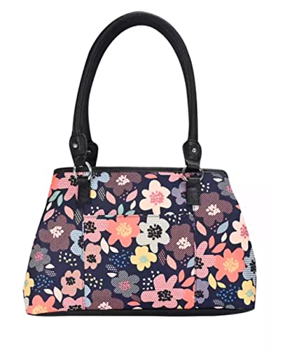 Lily Bloom Maggie Satchel Handbag (Pop Art Posy)