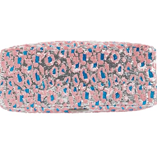 Kurt Geiger Women’s Kensington XXL Sequin Pink Blue Shoulder Crossbody Bag