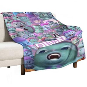 Funny Meme Blanket，Bibble Meme Soft and Comfortable,Ultra-Soft Micro Fleece Blanket,for Bed Or Sofa,All Season Throw Blankets (40x50 Inch，60x50inch)