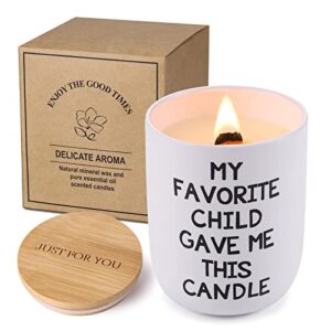 gifts for mom,gifts for dad from daughter son,birthday gifts,christmas day gifts,thanksgiving gifts,funny candle jars,lavender candle