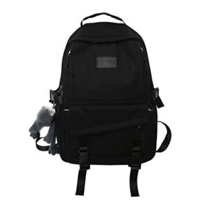 dingzz waterproof nylon women backpack fashion large capacity traveling bag school backpack (color : e, size : 31 * 12 * 45cm)