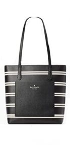kate spade daily leather tote (black multi)